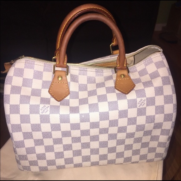 Louis Vuitton Handbags - AUTHENTIC LOUIS VUITTON SPEEDY 30 DAMIER AZUR